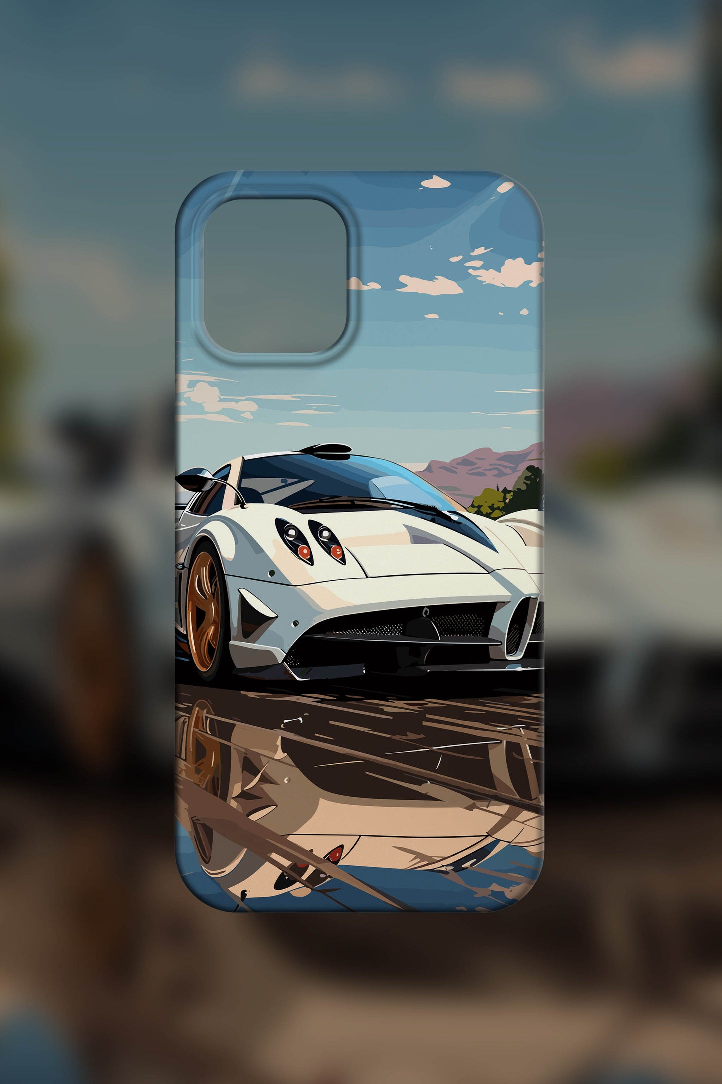 WHITE PAGANI Case