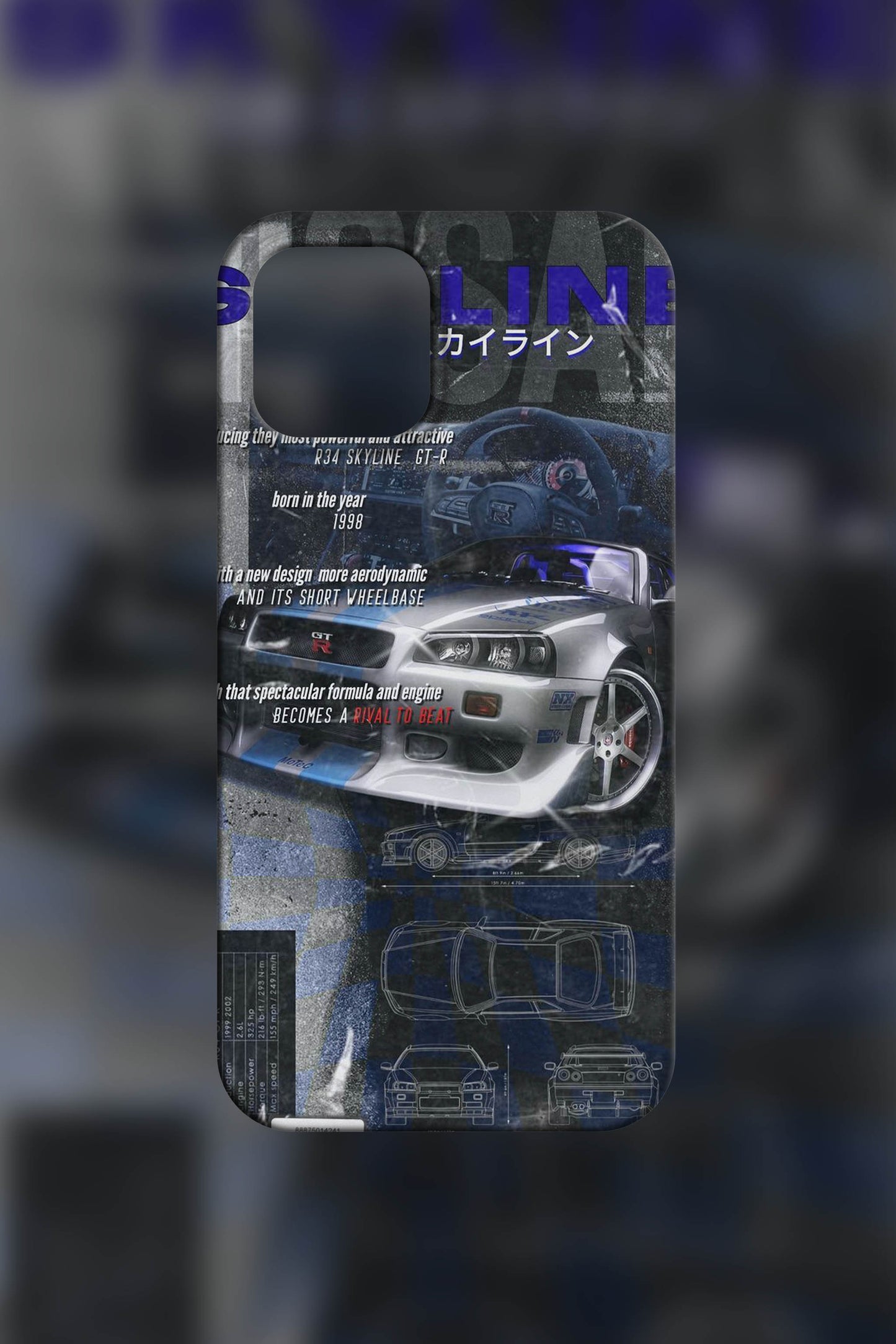 R34 SKYLINE Case