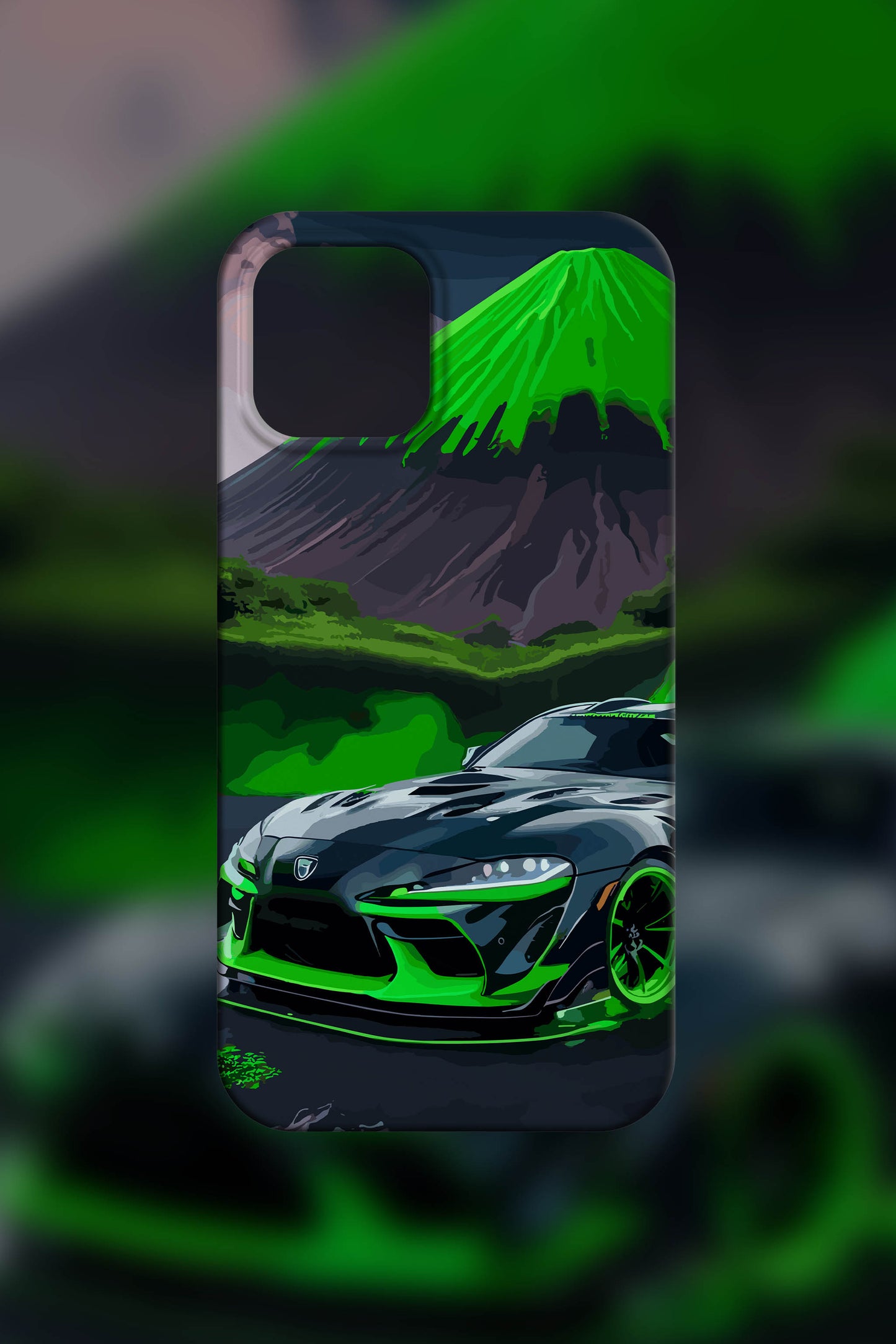 TOXIC GREEN SUPRA Case