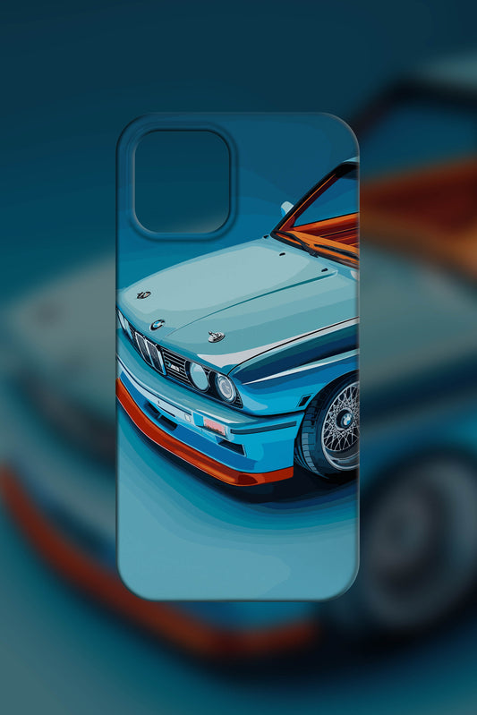 BLUE BMW E30 Case