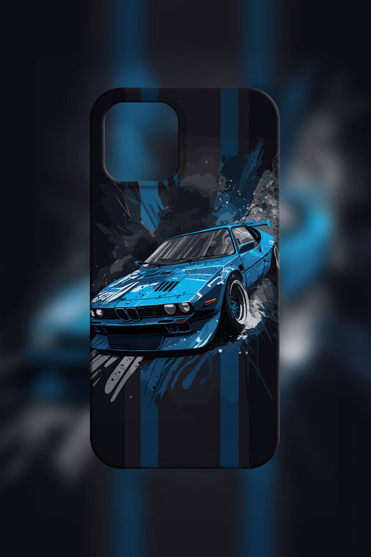 BLUE BMW DRIFT CAR Case