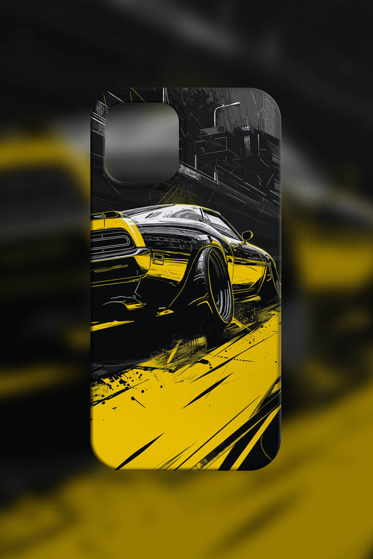 YELLOW DODGE Case