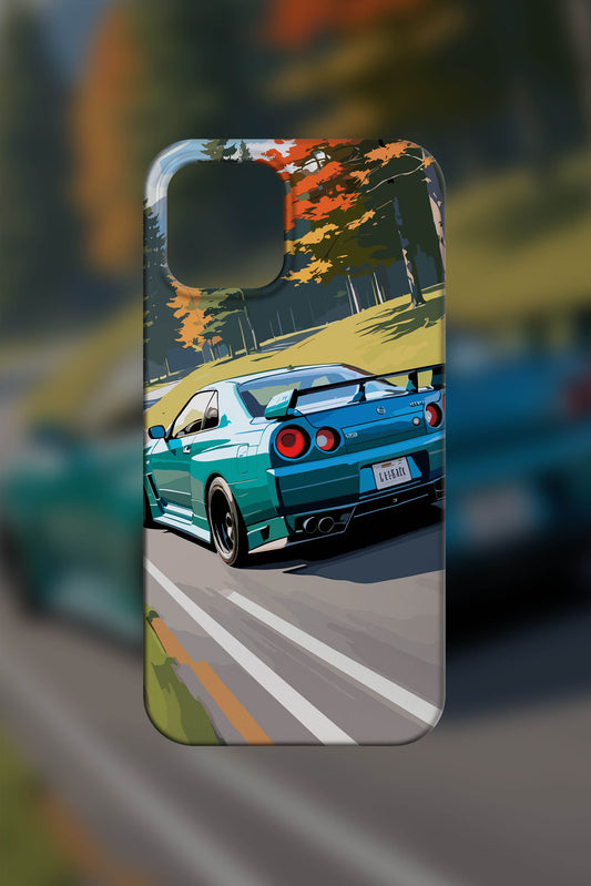 GREEN GTR-34 Case